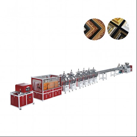 उच्च गुणवत्ता के लिए पीएस प्लास्टिक फोमयुक्त चित्र फ़्रेम एक्सट्रूज़न लाइन